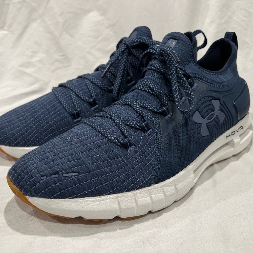 Under Armour HOVR Phantom SE ‘Sashiko’ Running Shoes Indigo Blue Jean Mens 12.5